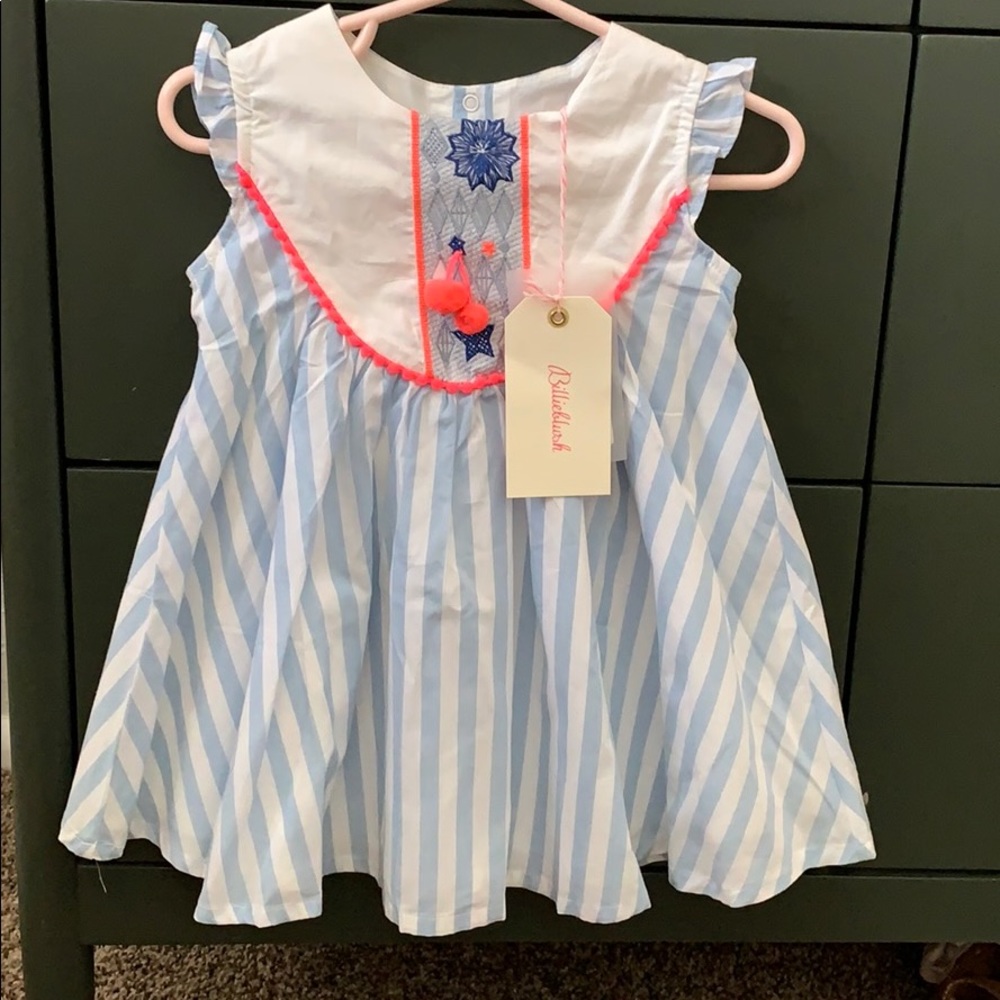 BillieBlush Cotton Dress 12M